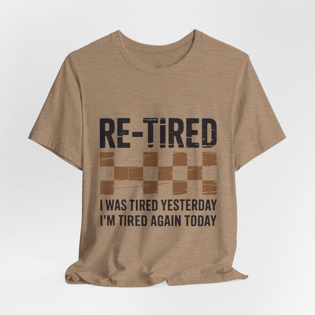 Re-Tired Checkerboard T-Shirt