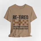 Re-Tired Checkerboard T-Shirt