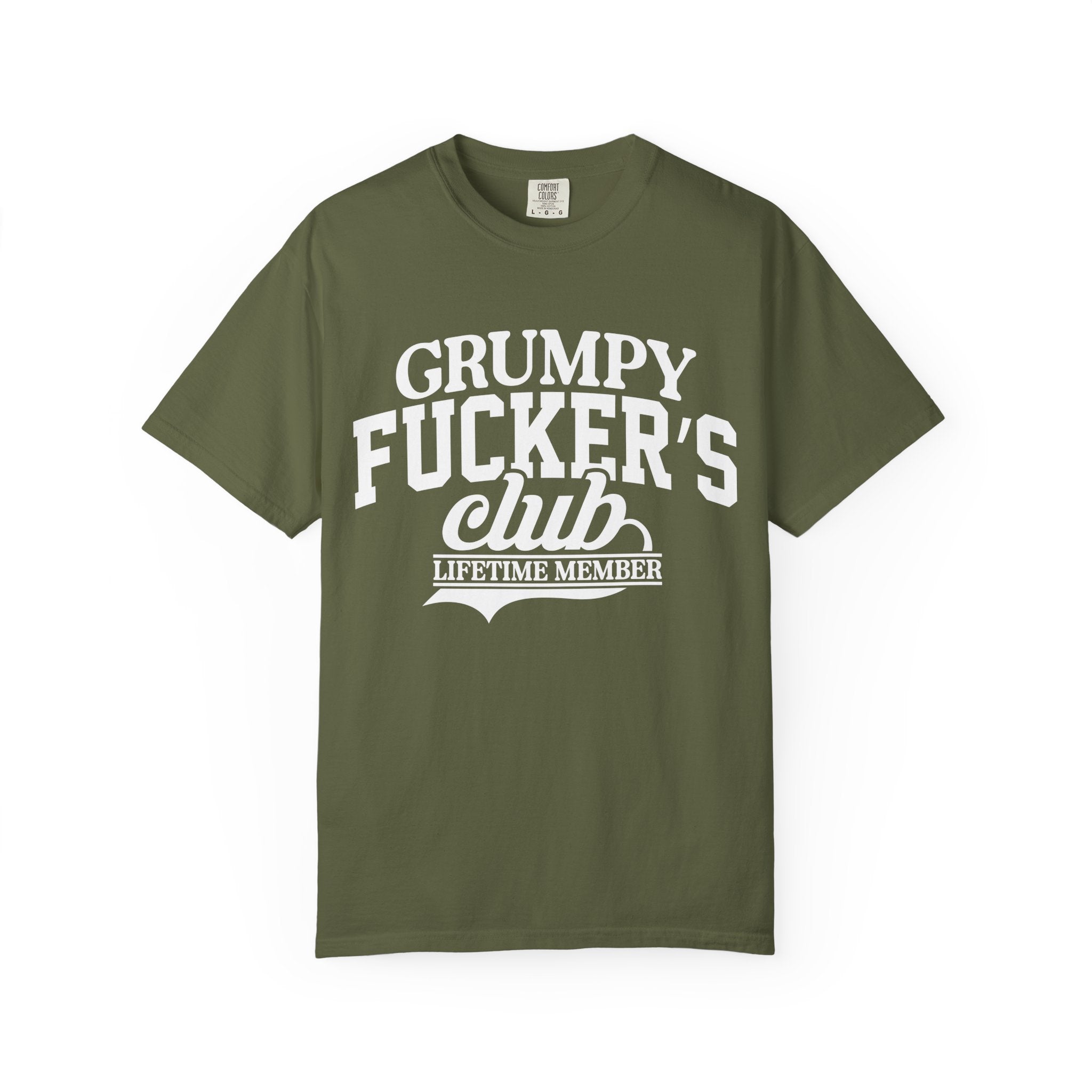 Grumpy Fucker's Club Lifetime Member T-Shirt