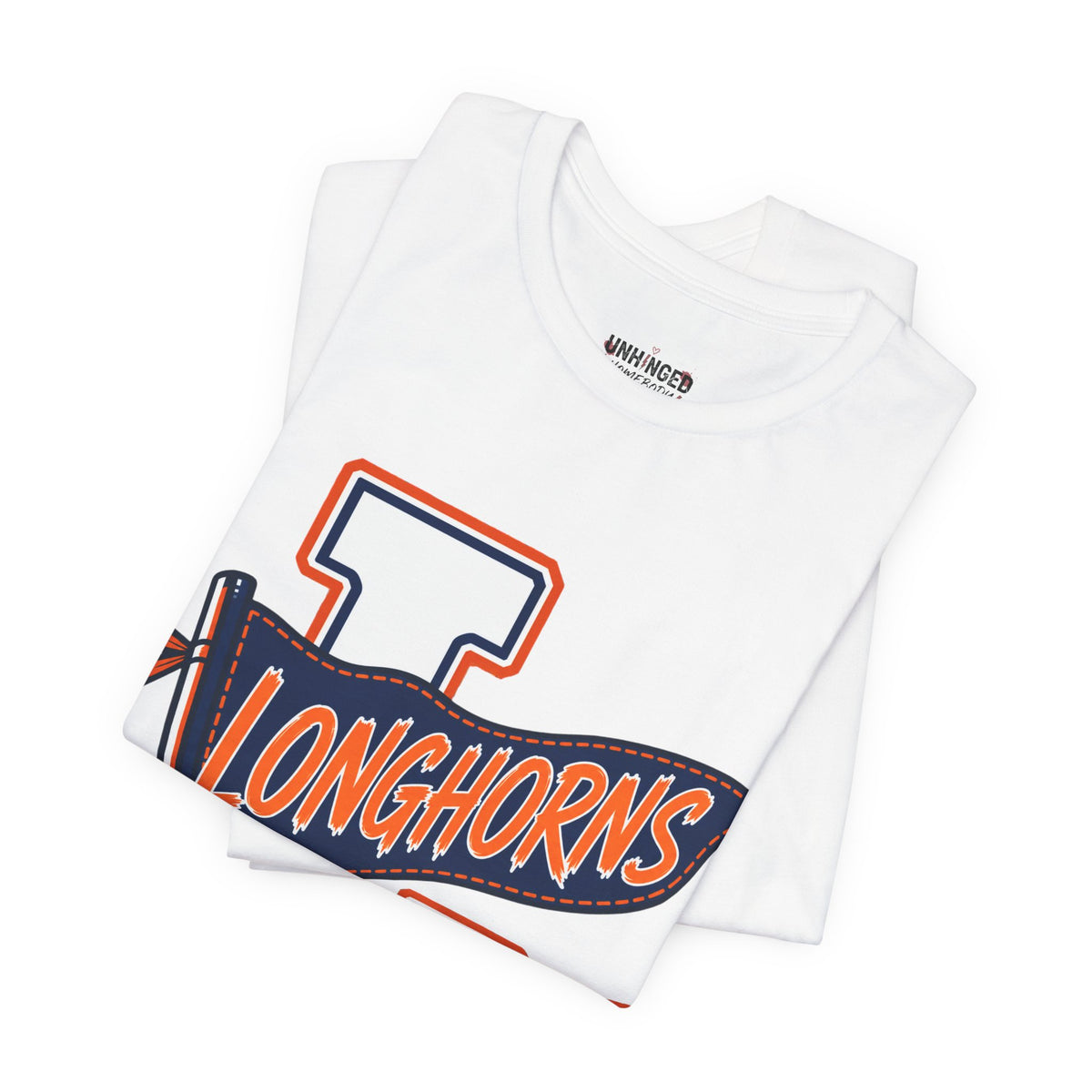 Longhorns Vintage Varsity Tee