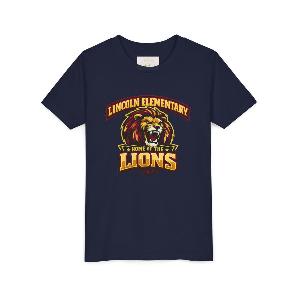 Youth Lions School Spirit Short Sleeve Tee