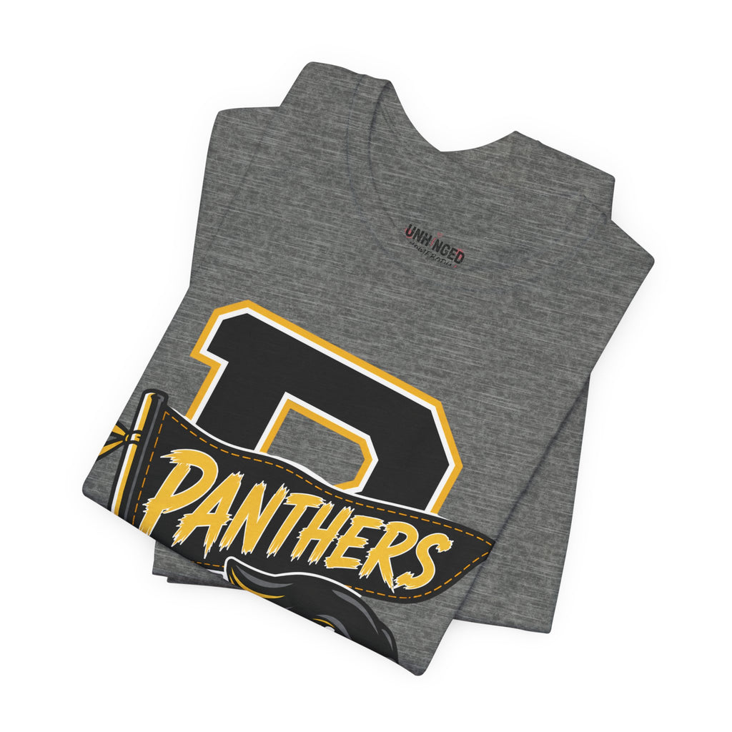 Panthers Vintage Letterman Tee