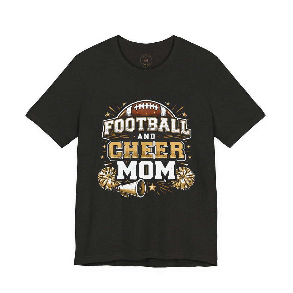 Football and Cheer Mom T-Shirt