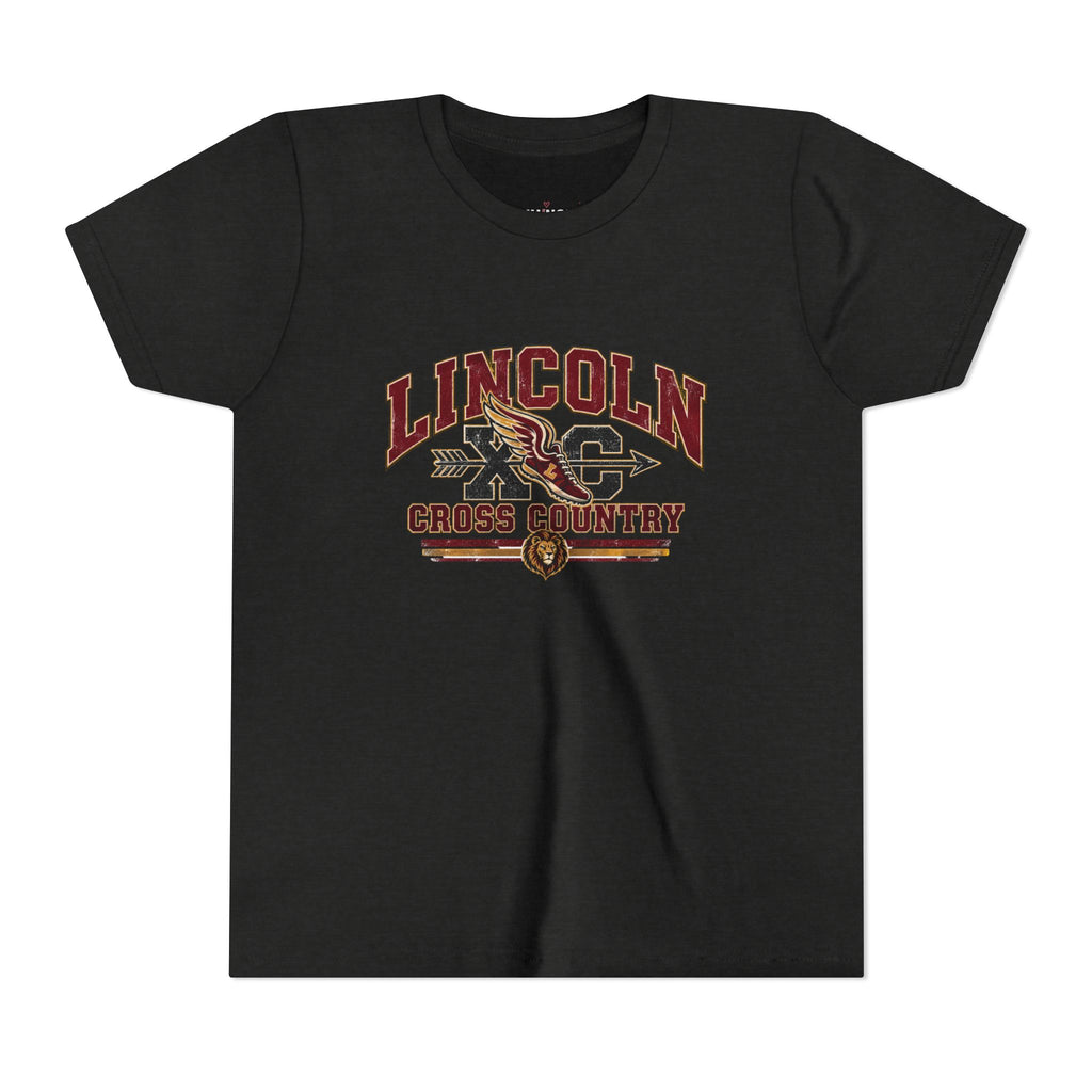 School Spirit Cross Country Youth Tee
