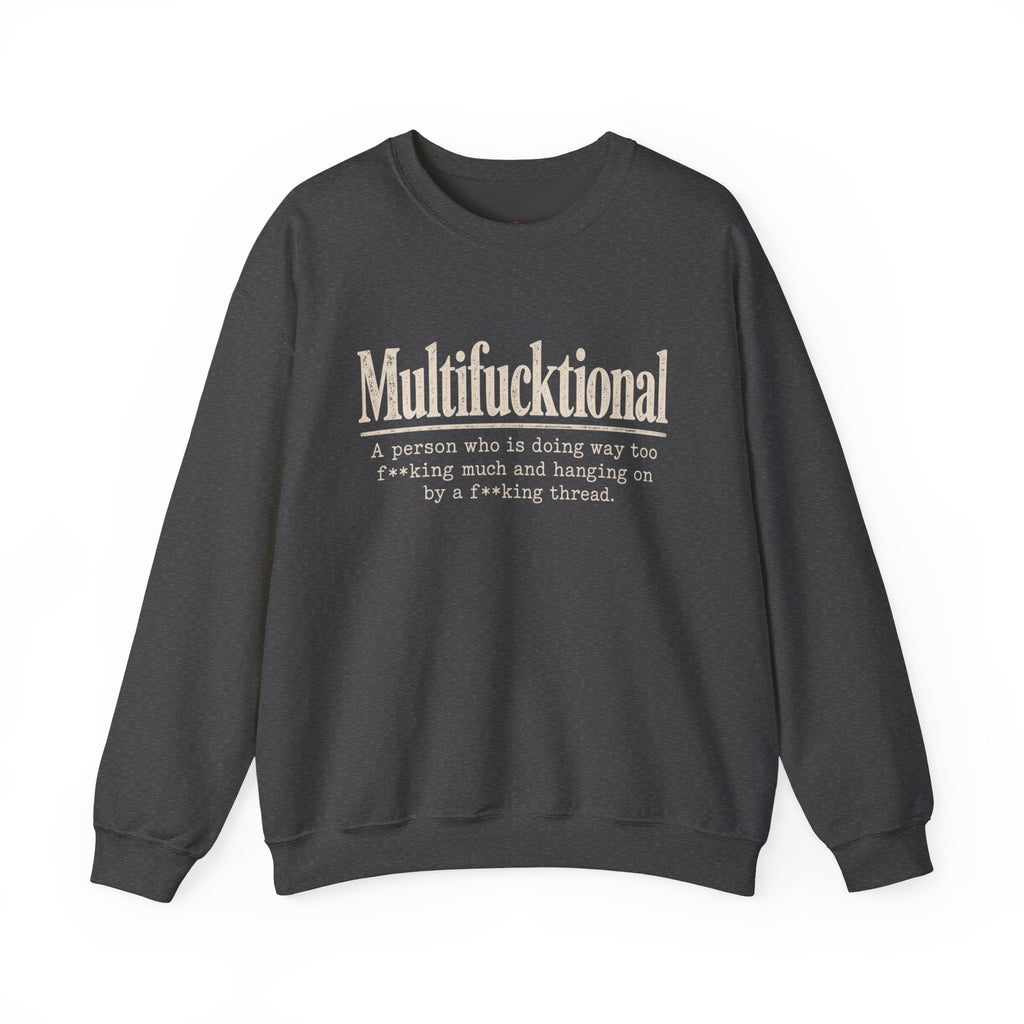 Multifucktional  Crewneck Sweatshirt