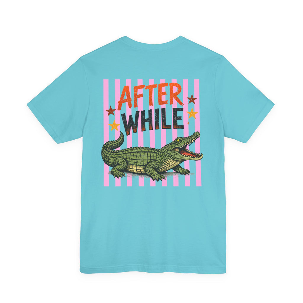 Later Alligator Graphic T-Shirt – Retro Crocodile Graphic Tee