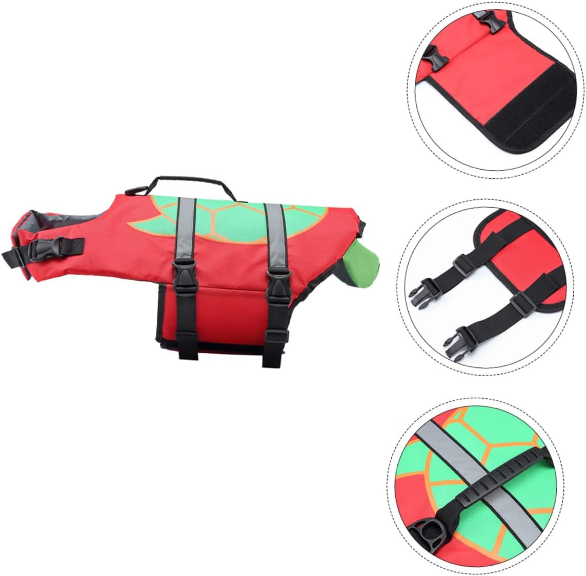 Adjustable Dog Life Jacket Swim Vest
