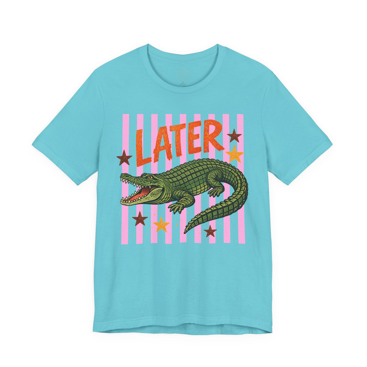 Later Alligator Graphic T-Shirt – Retro Crocodile Graphic Tee