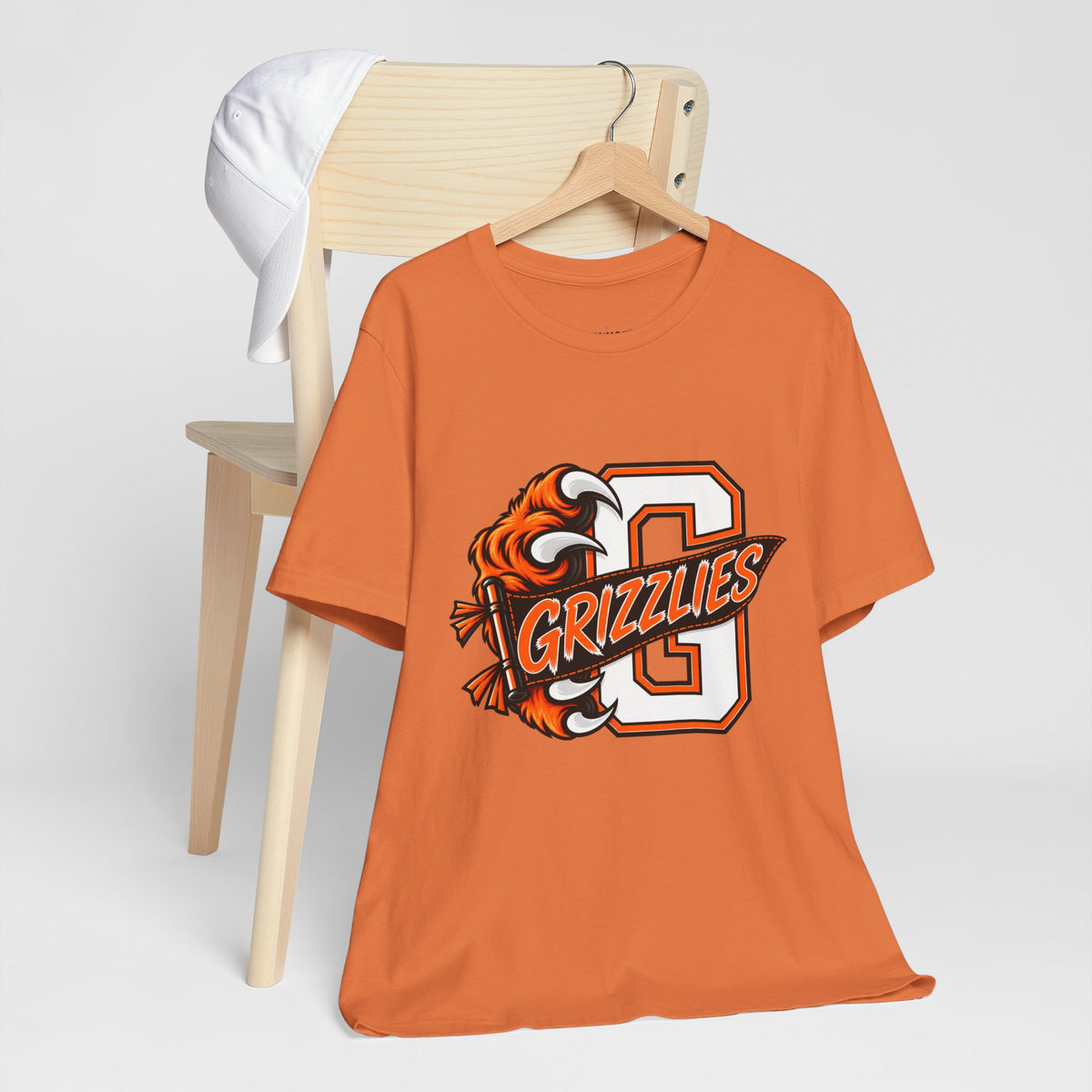 Grizzlies G Letter Mascot Tee