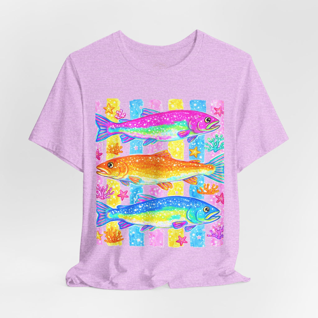 Tropical Fish  Beachy Summer Tee