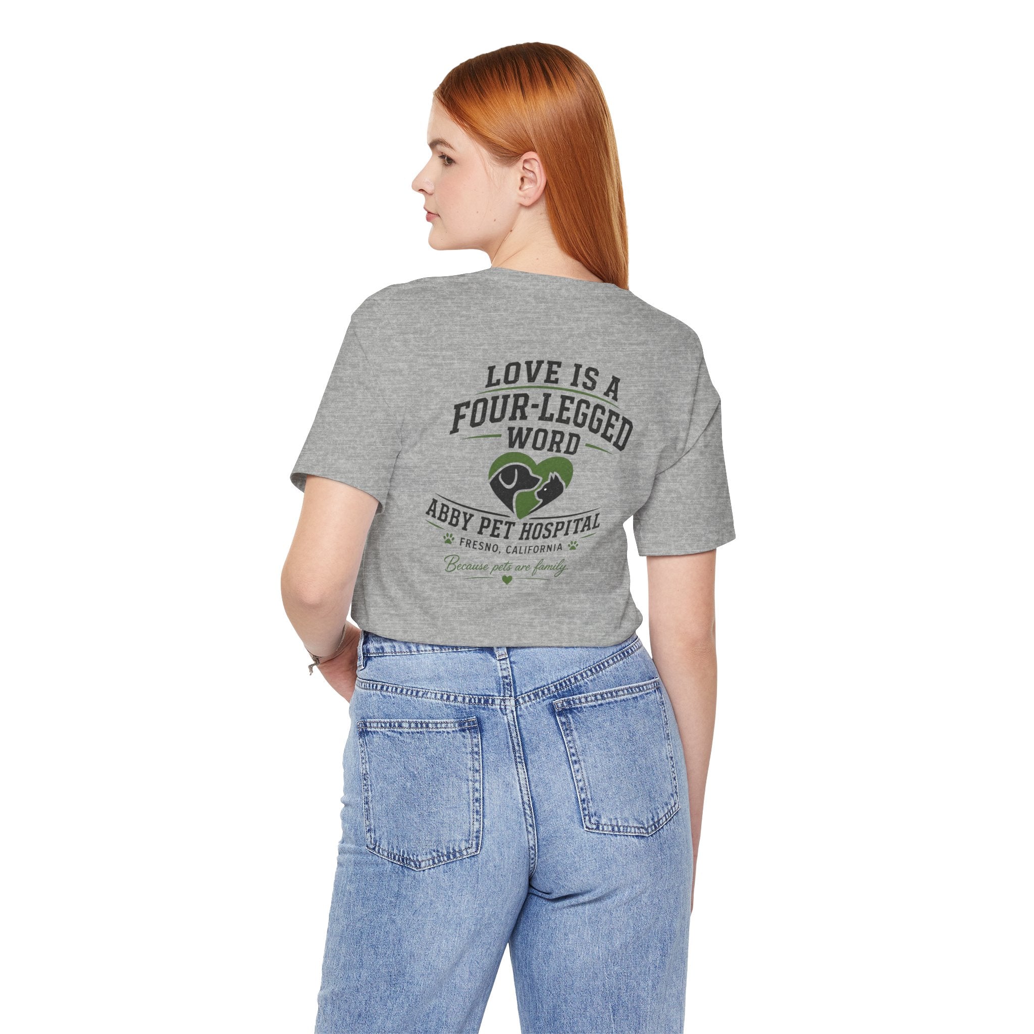Love Is a Four-Legged Word  — Abby Pet Hospital Veterinary Tee