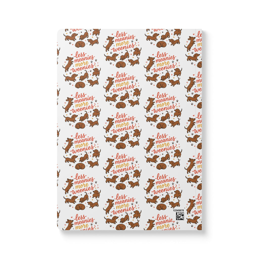 Softcover Journal — 'Less Meanies, More Weenies'