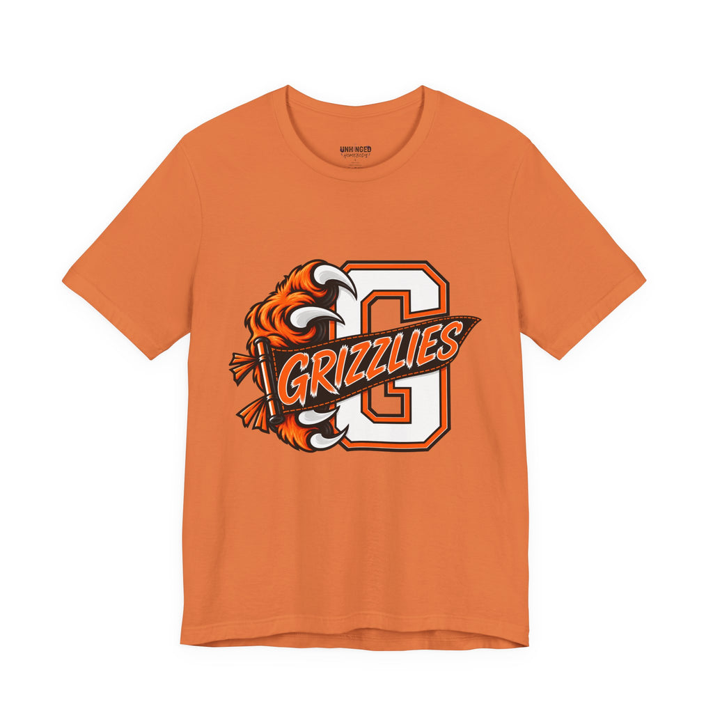 Grizzlies G Letter Mascot Tee