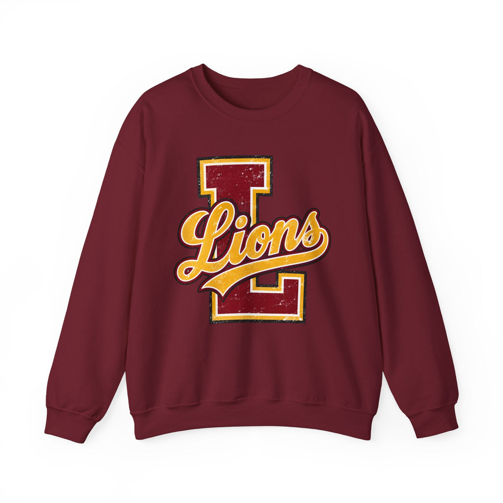 Letterman School Spirit Crewneck Sweatshirt