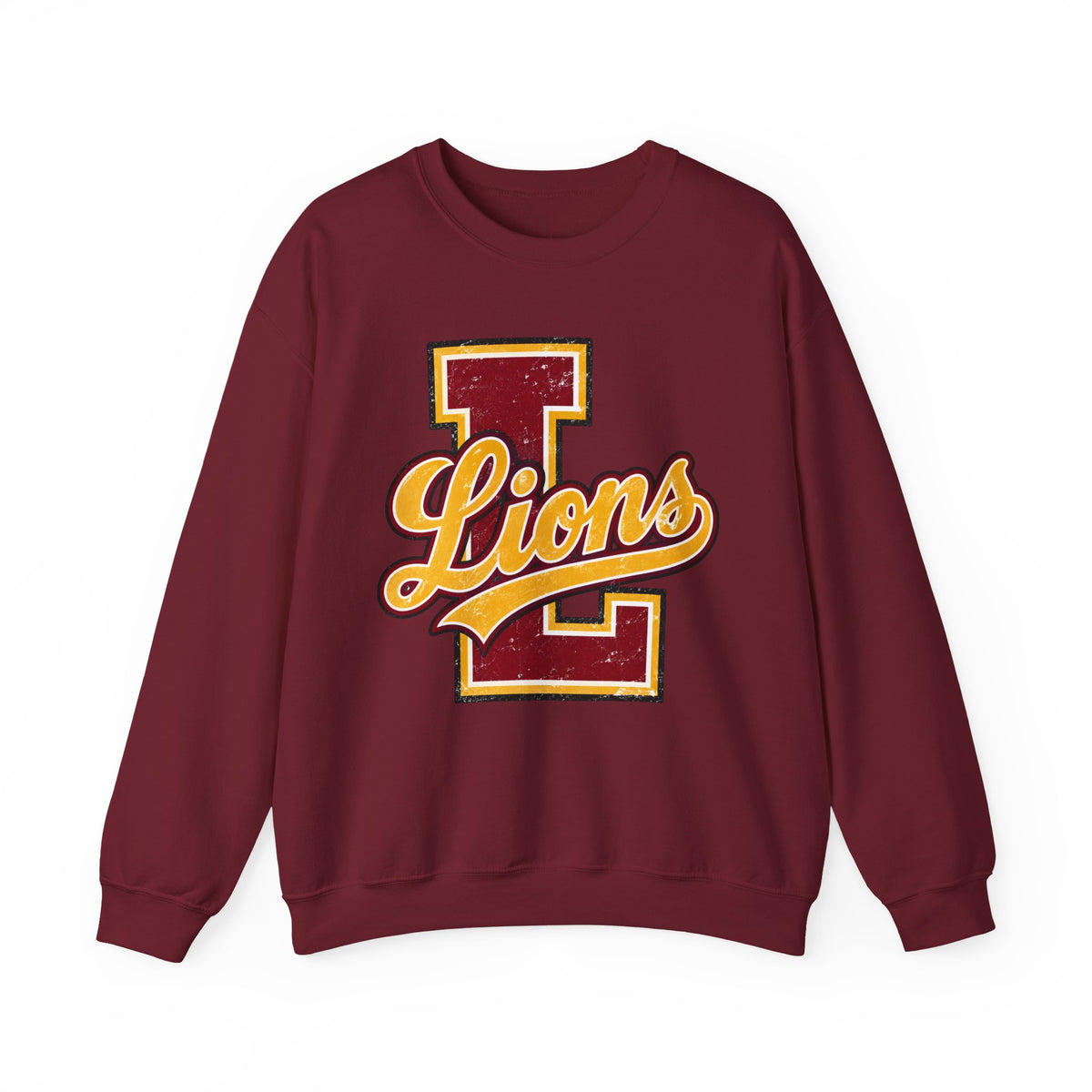 Letterman School Spirit Crewneck Sweatshirt