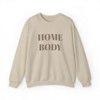 HOME BODY Puff Vinyl Cozy Casual Pullover