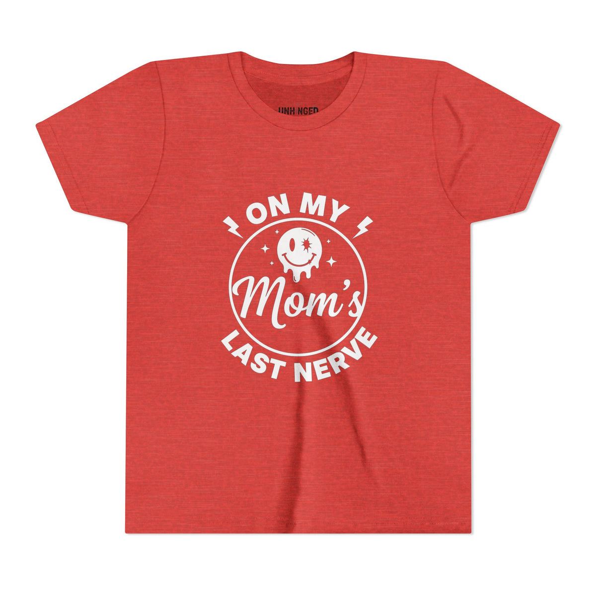 "On My Mom's Last Nerve" Graphic Youth Tee