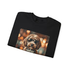 Dog Drinking Coffee Crewneck Sweatshirt  (Custom)