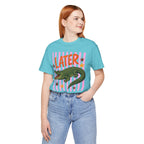 Later Alligator Graphic T-Shirt – Retro Crocodile Graphic Tee