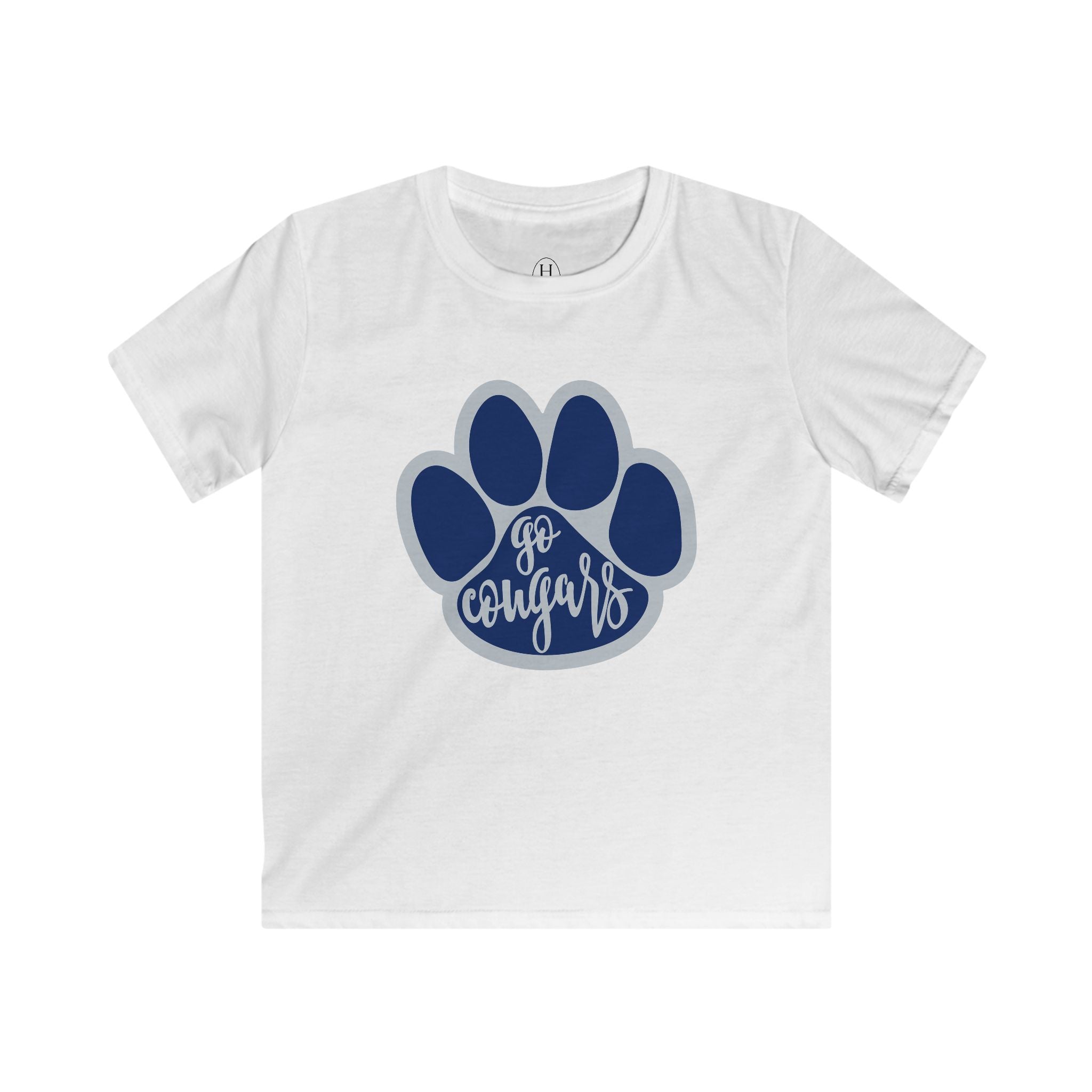 'Go Cougars' School Spirit Youth Tee
