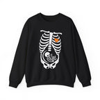 Pregnant Skeleton Crewneck Sweatshirt