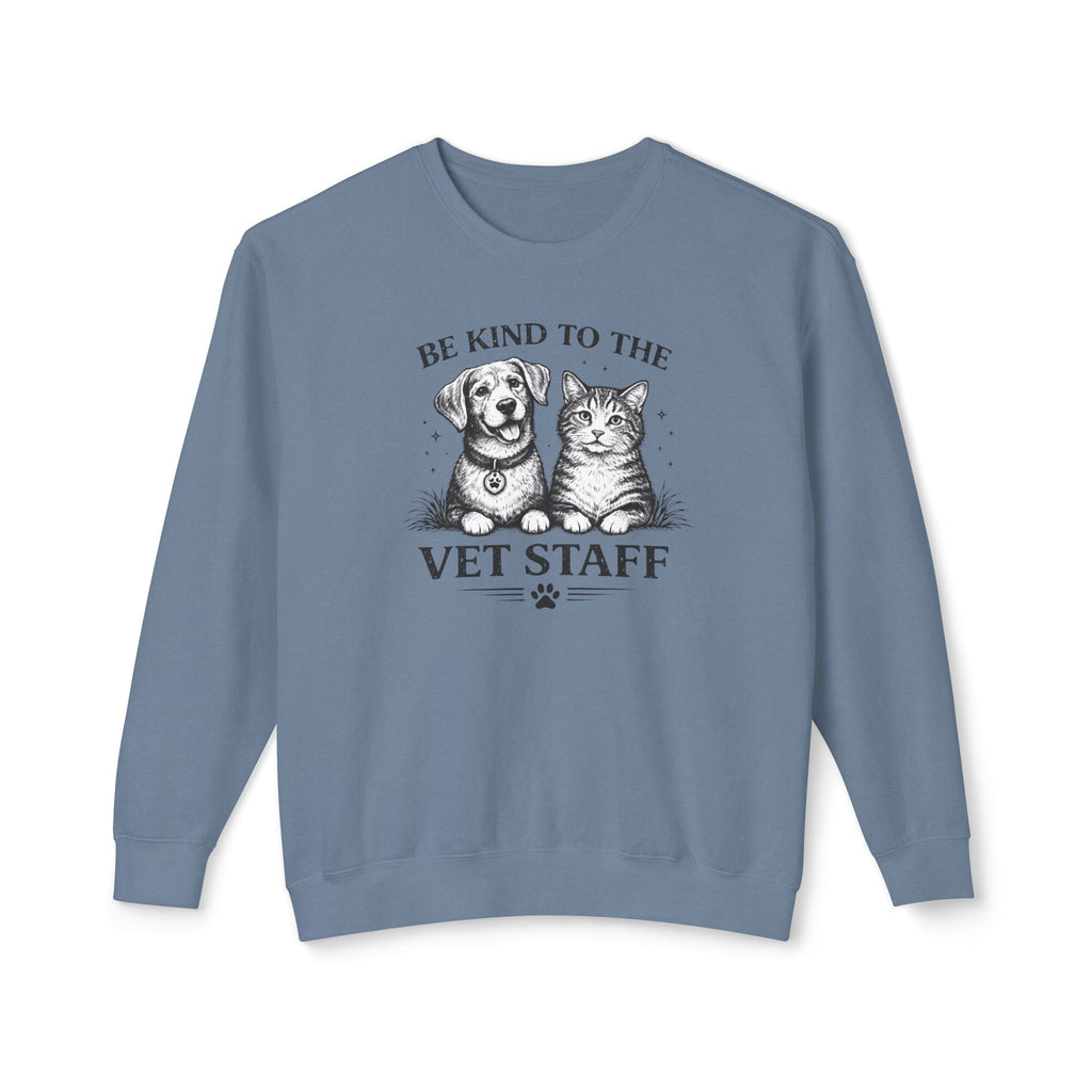 Be Kind to the Vet Staff Graphic Sweatshirt