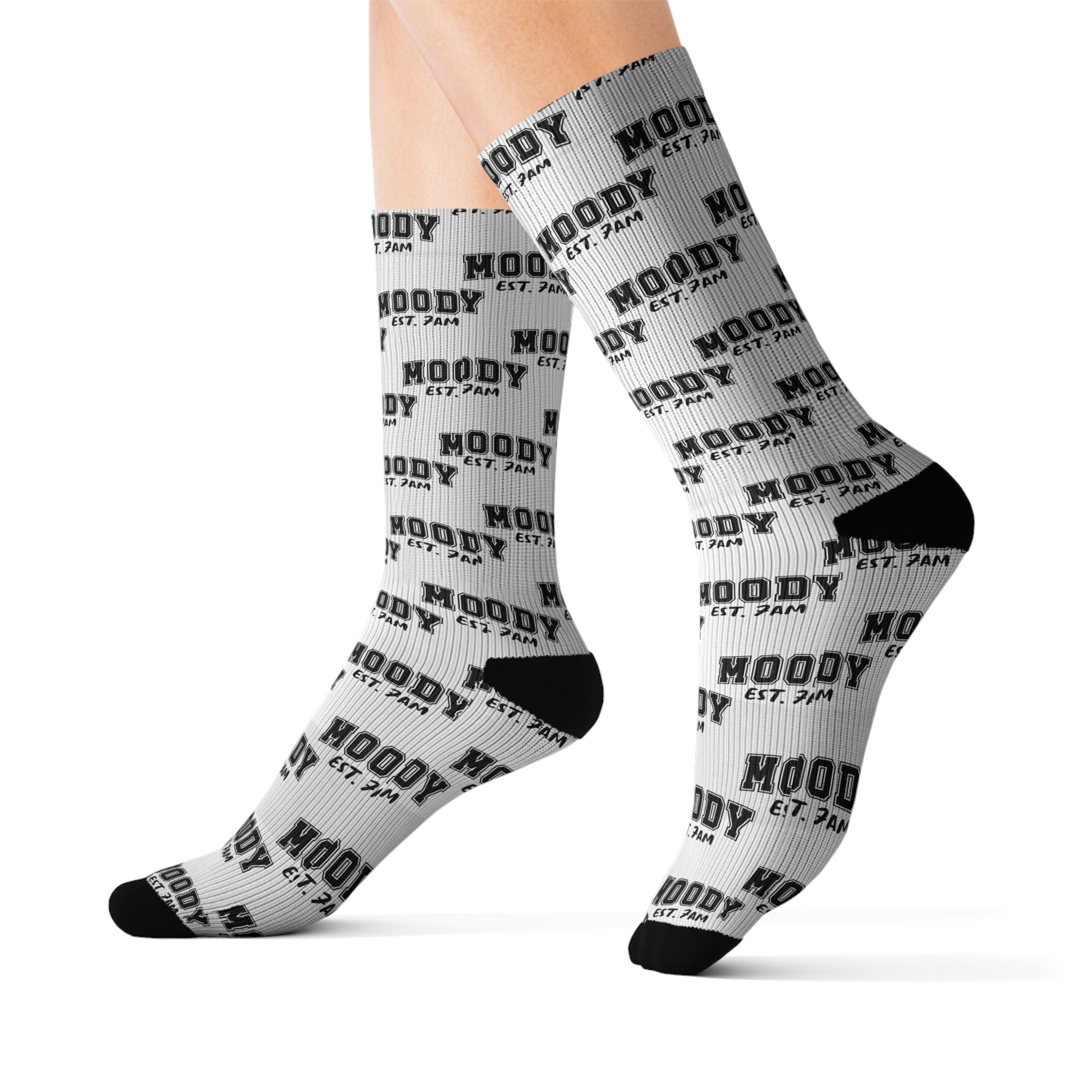 Moody Socks Black