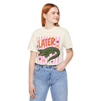 Later Alligator Graphic T-Shirt – Retro Crocodile Graphic Tee