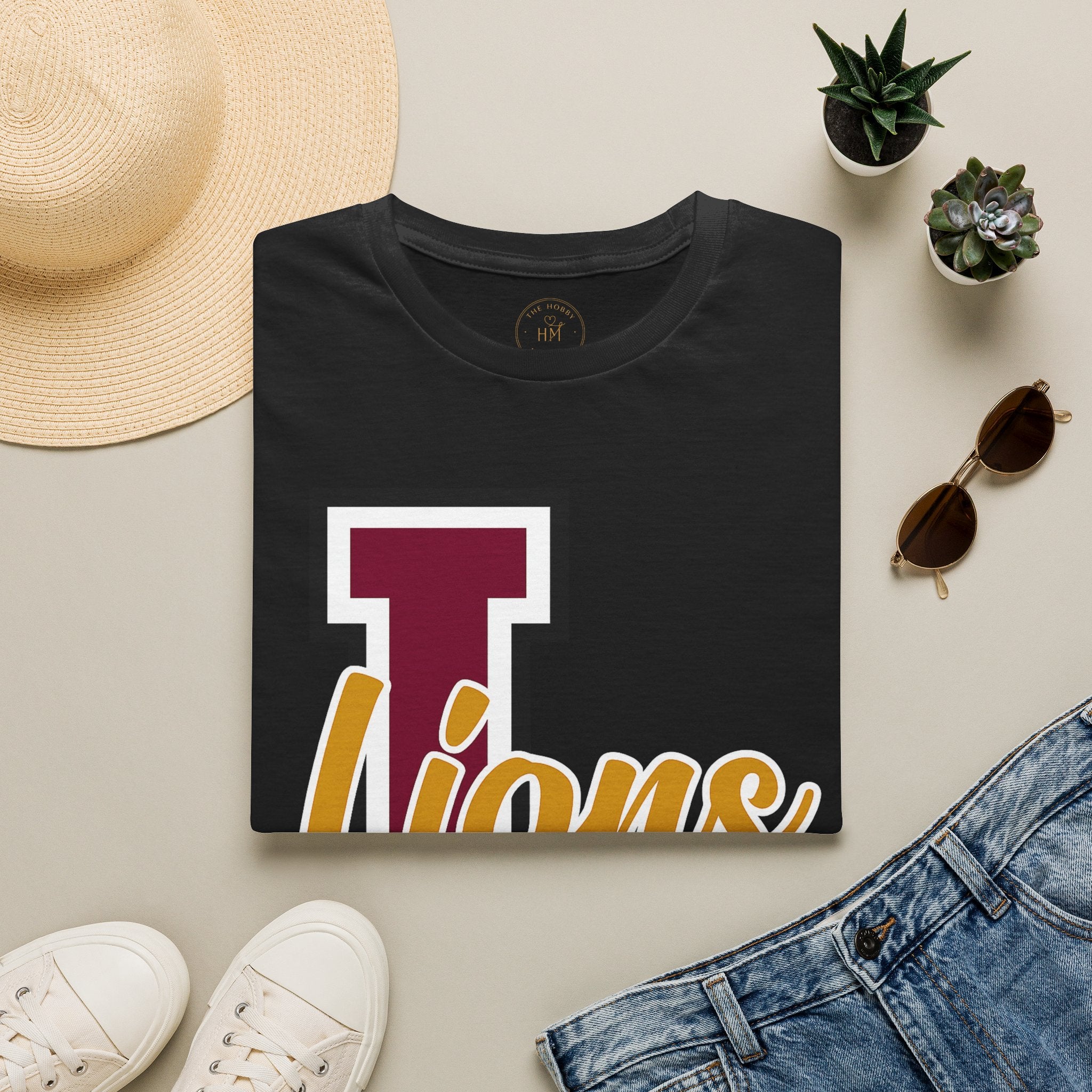 Custom School Spirit Script Adult T-Shirt
