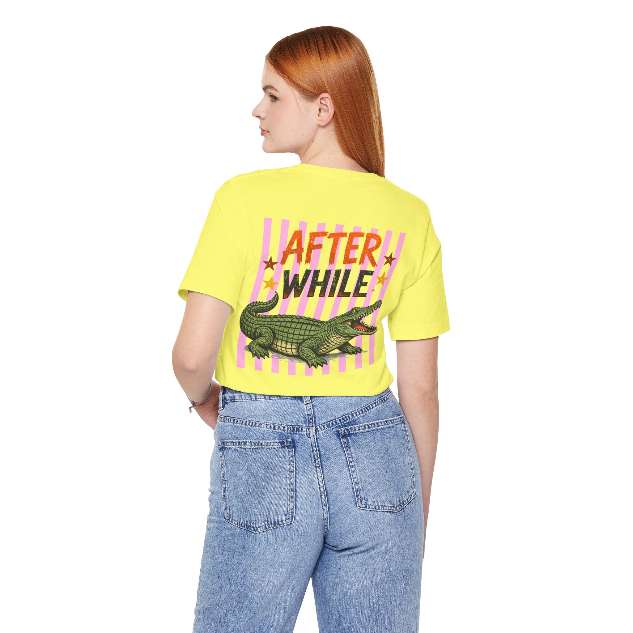 Later Alligator Graphic T-Shirt – Retro Crocodile Graphic Tee