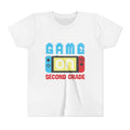 "Game On" Second Grade Gamer Shirt (Custom Name)