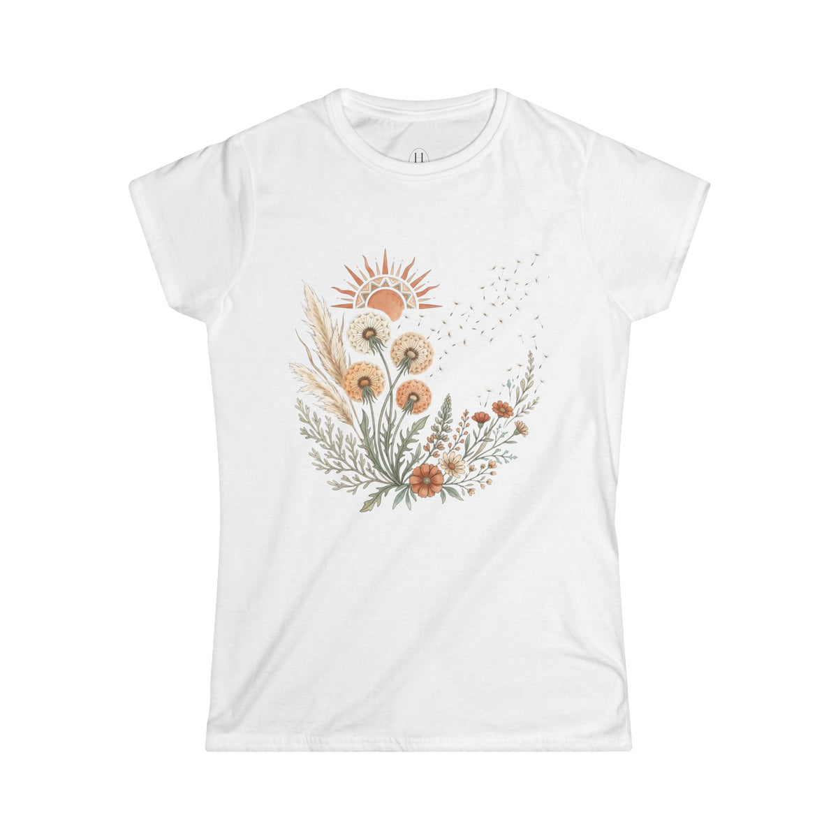 Boho Sunflower Bouquet Women's Tee