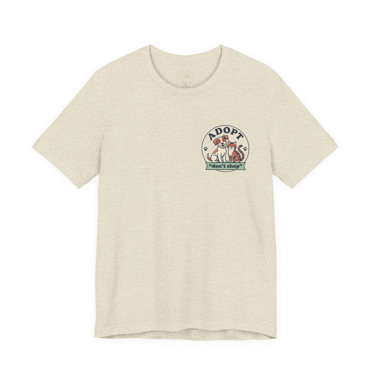 Support Your Local Shelter Graphic  T‑Shirt