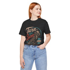 Turn and Burn  T‑Shirt — Vintage Barrel Racing Graphic Tee