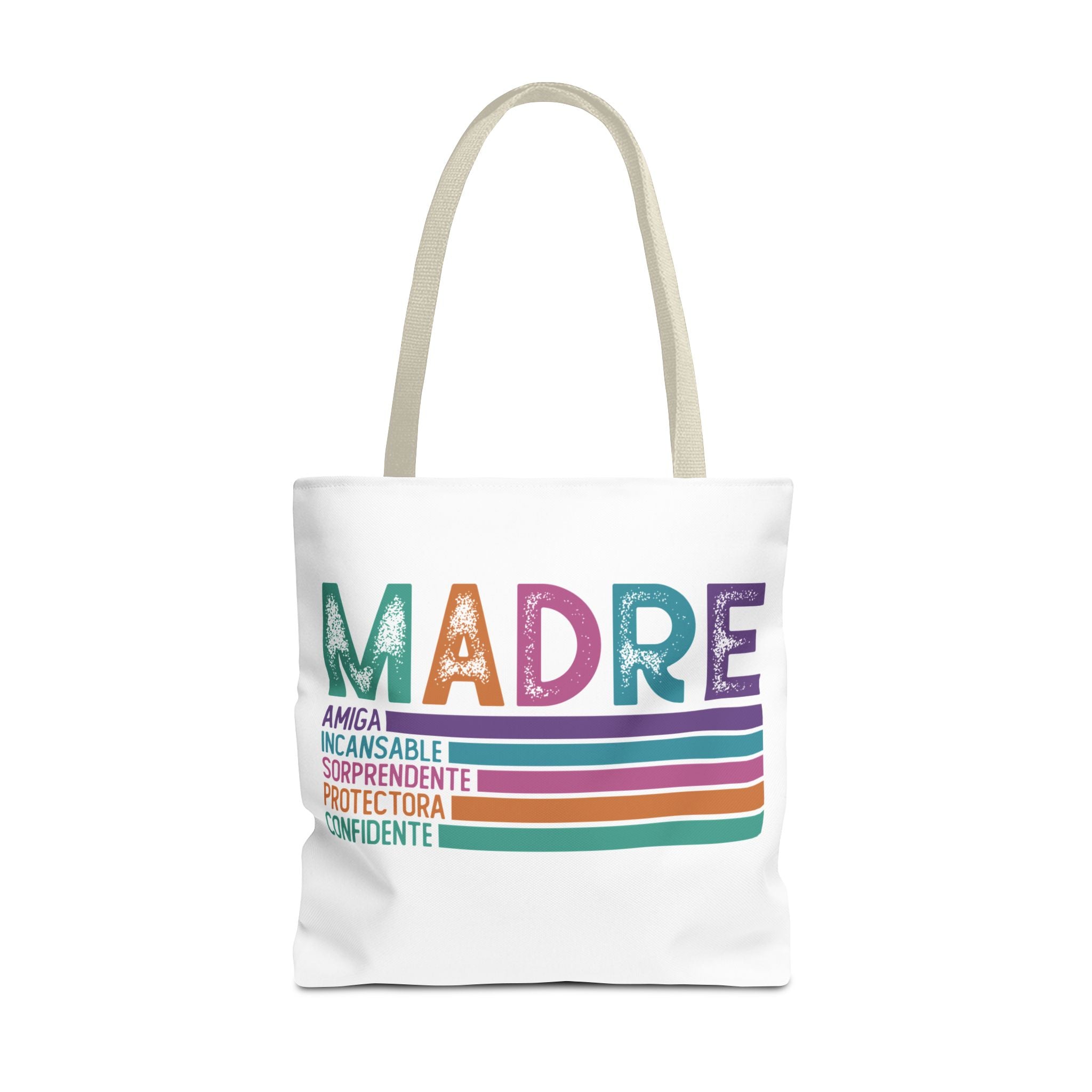 MADRE Colorful Stripes Spanish Mother Appreciation Gift