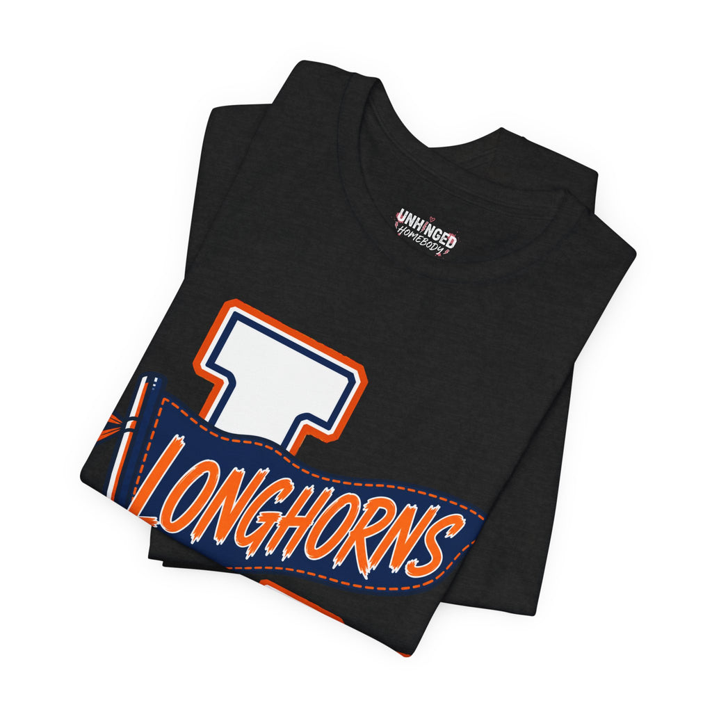 Longhorns Vintage Varsity Tee
