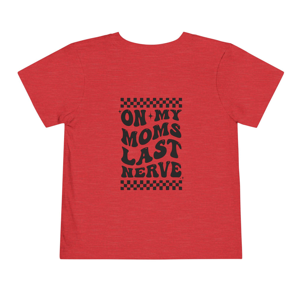 “On My Mom’s Last Nerve” Vintage Rock Toddler Tee
