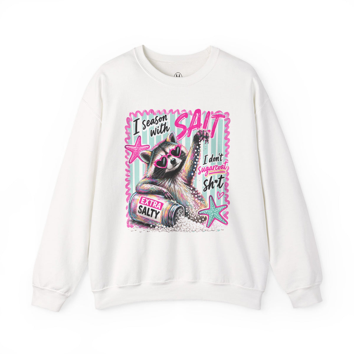 'I Season With Salt' Graphic Sweatshirt