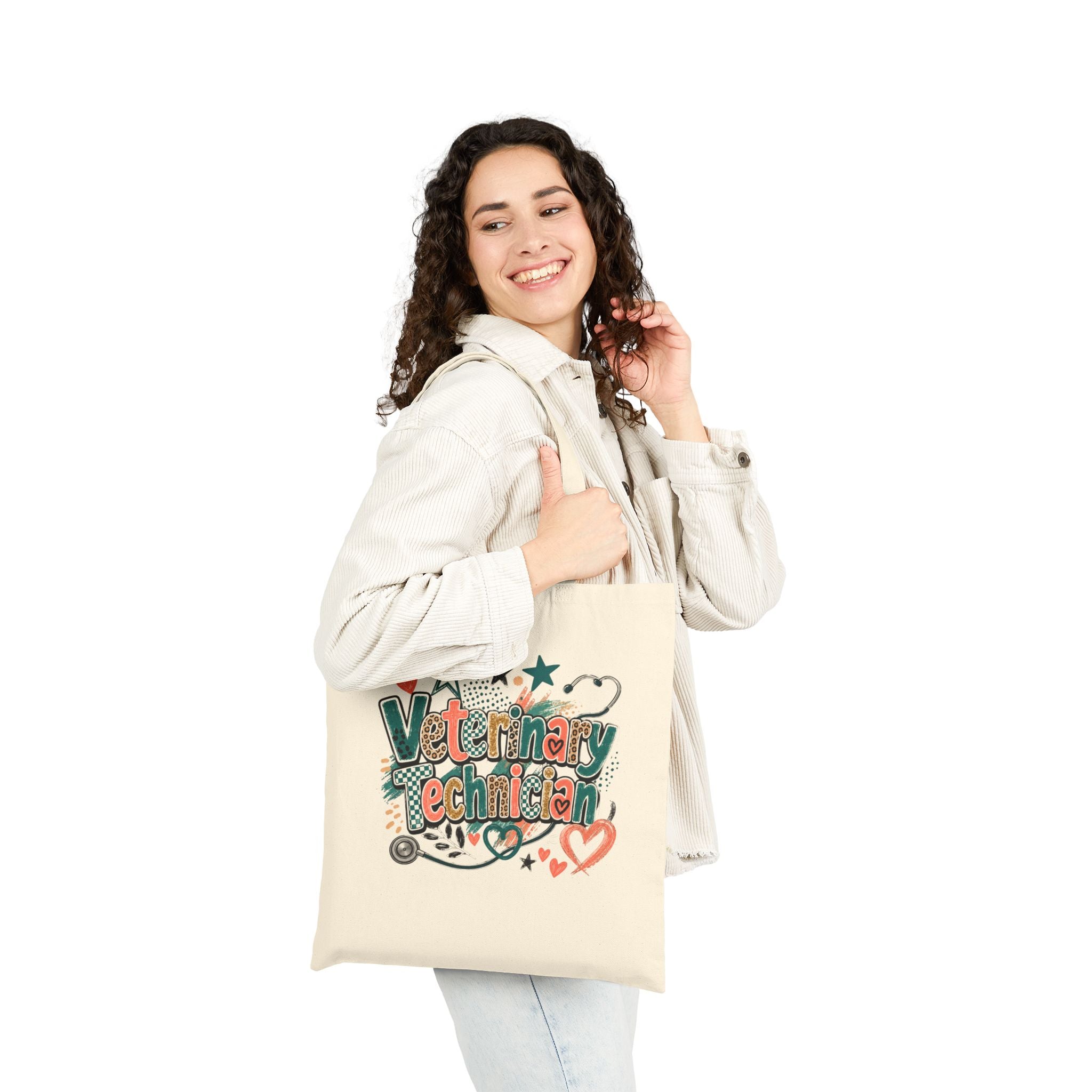 Veterinary Technician Cotton Canvas Tote