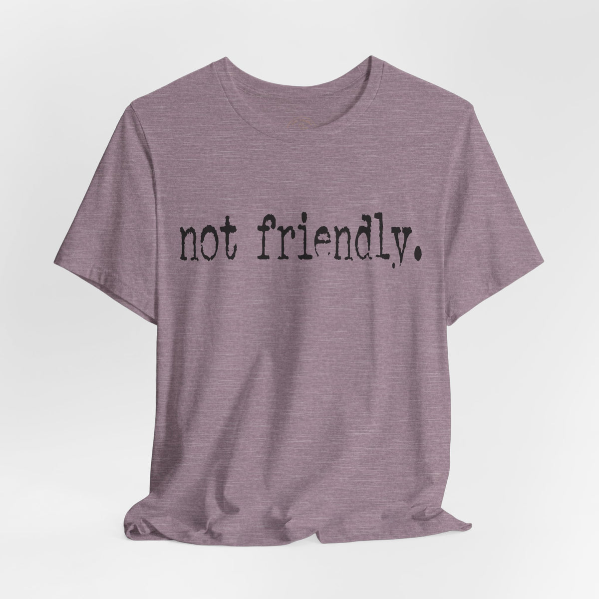 Not Friendly Graphic T‑Shirt