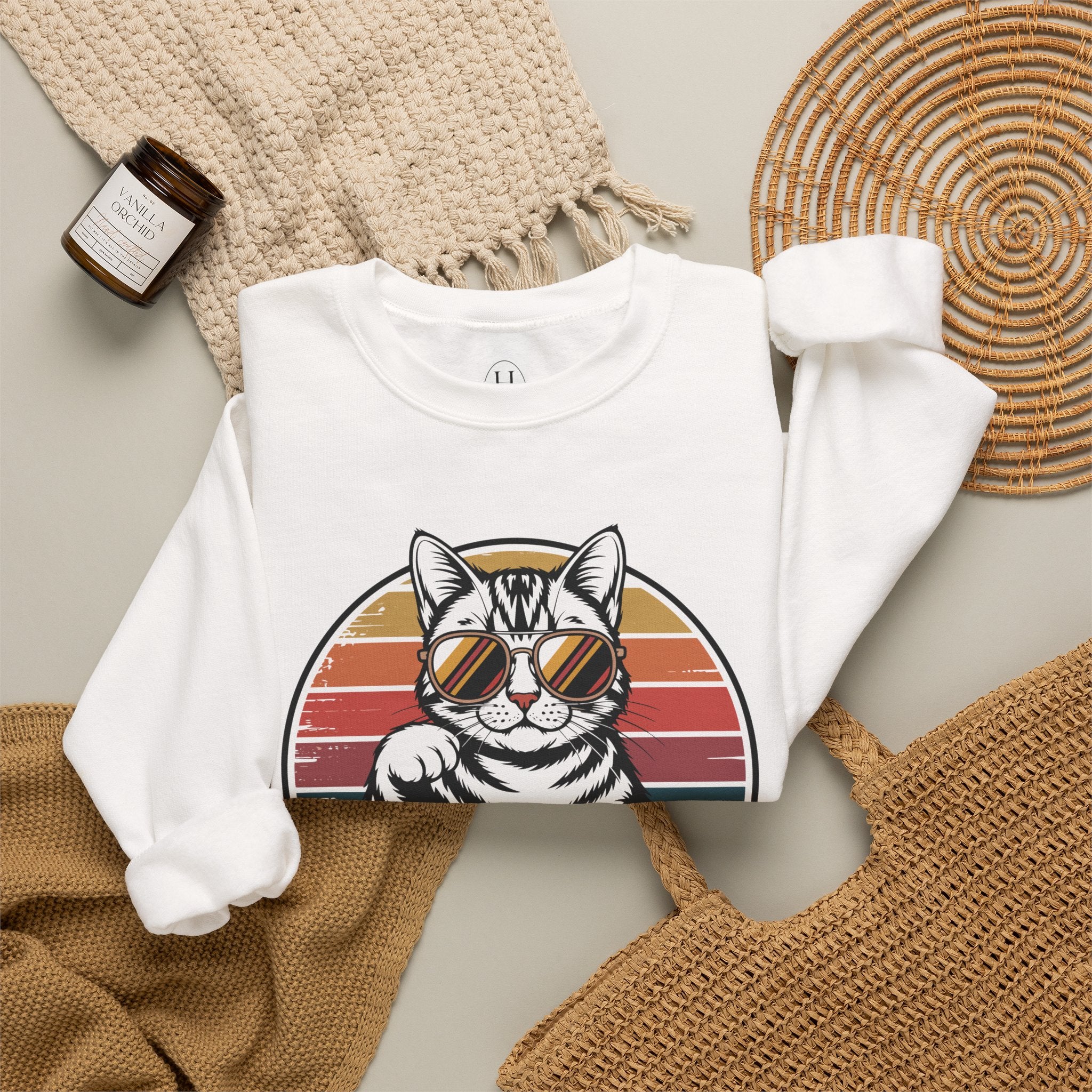 I Do What I Want Cat Crewneck Sweatshirt