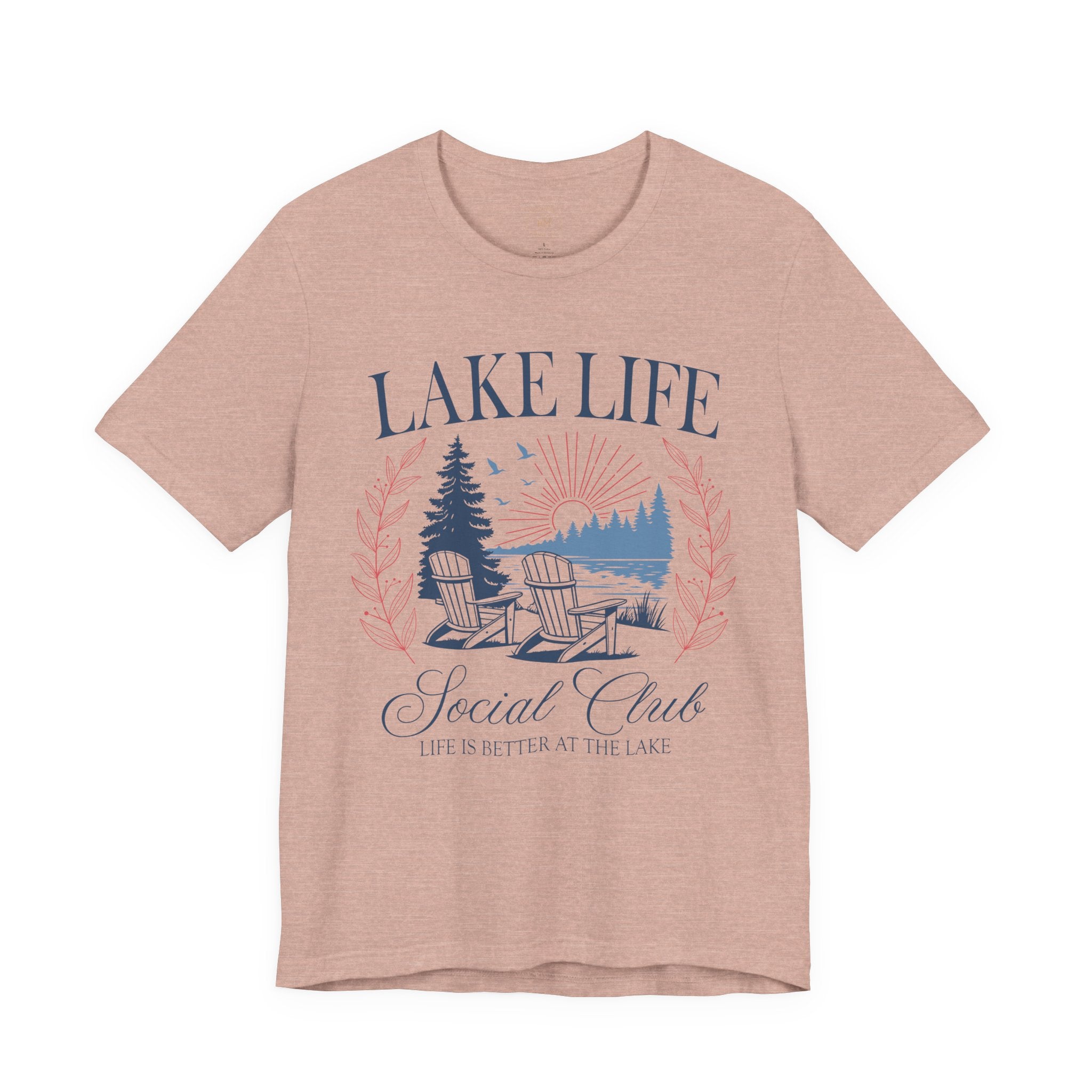 "Lake Life Social Club"  Graphic Tee