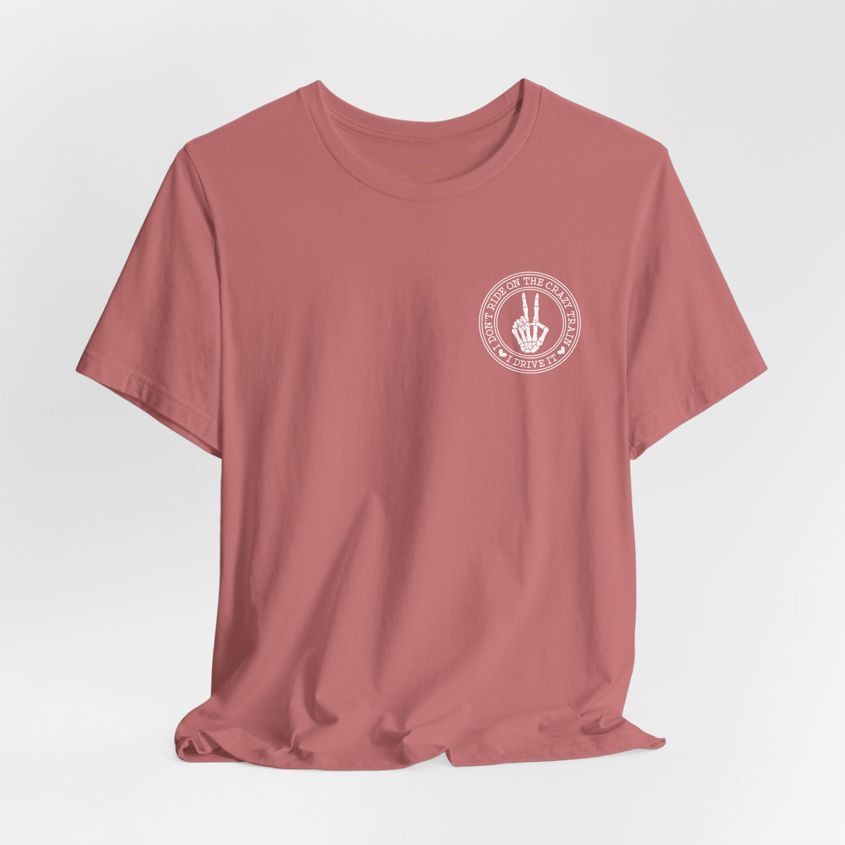 “I Don’t Ride on the Crazy Train, I Drive It”  T‑Shirt