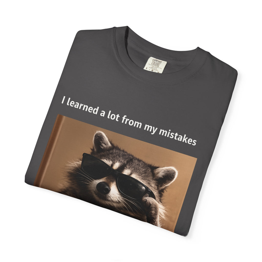 Raccoons and Mistakes Graphic T-Shirt