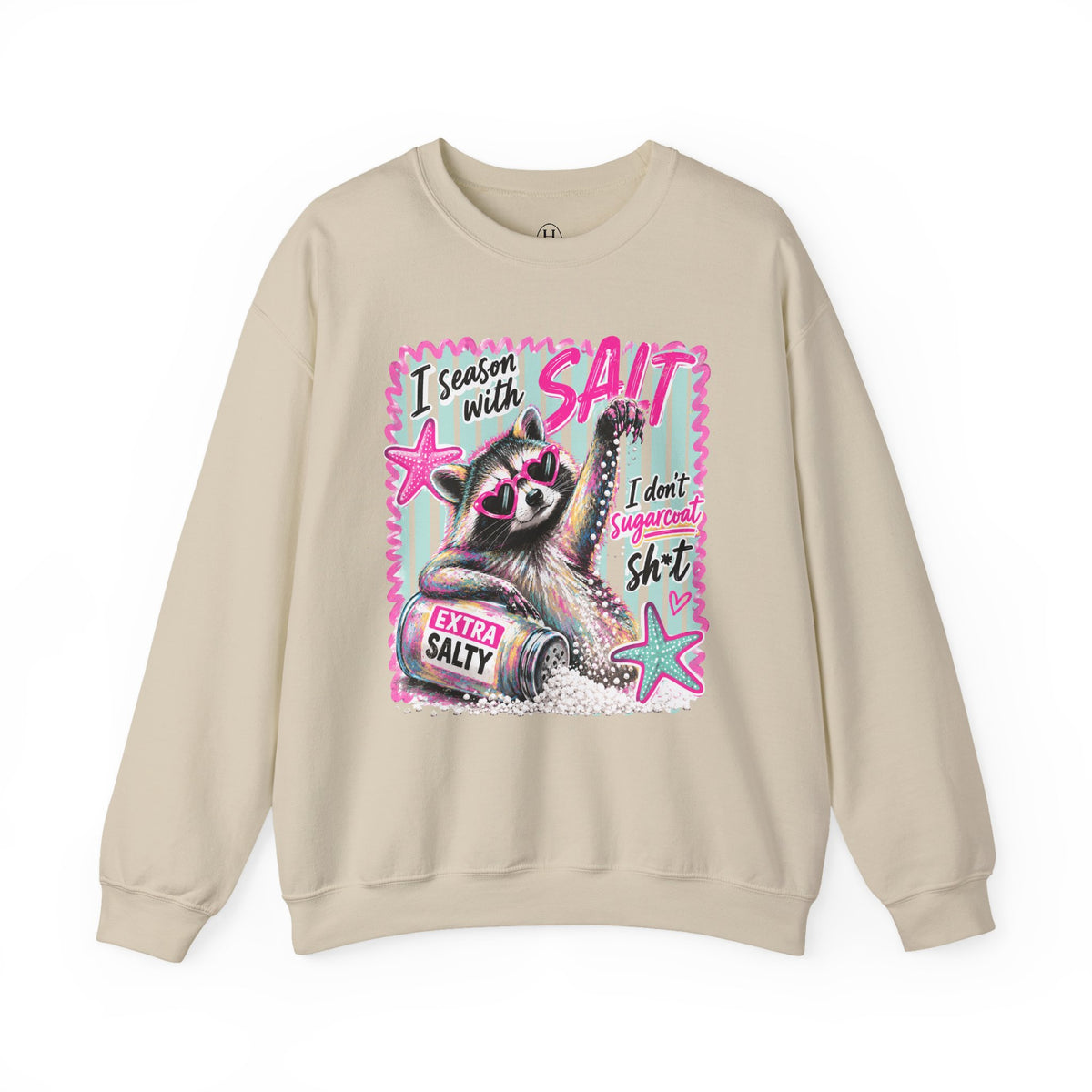 'I Season With Salt' Graphic Sweatshirt