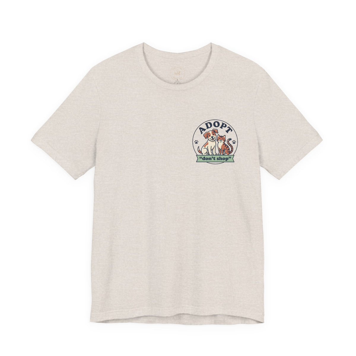 Support Your Local Shelter Graphic  T‑Shirt