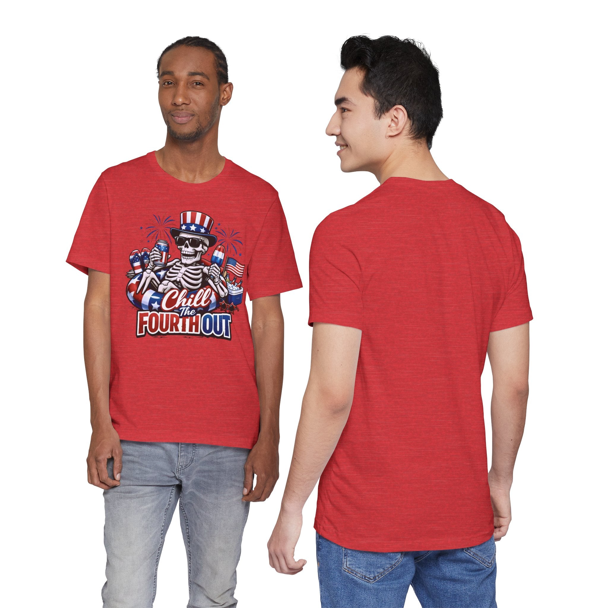 "Chill the Fourth Out" Fourth Of July T-Shirt