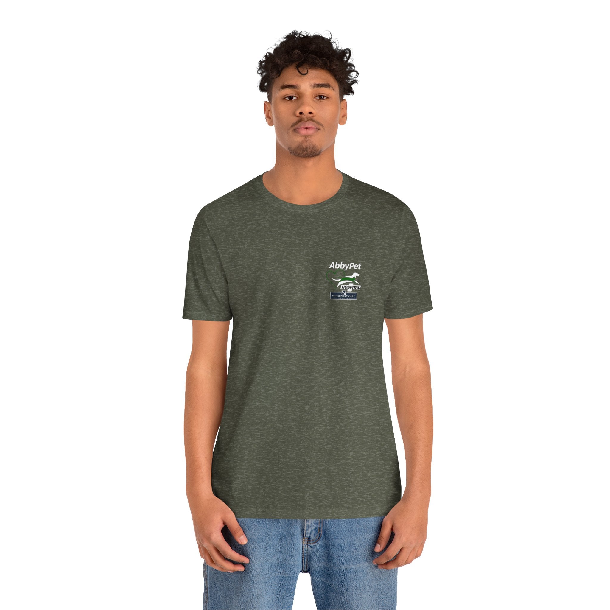 Custom Tee aat Abby Pet Hosptail - Proceeds will be donated to Abby Pet Hospital VCF fund.