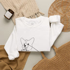 Corgi Cocktail Crewneck Sweatshirt