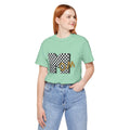 Checkerboard 'Mom' Graphic Tee